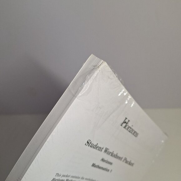 Horizons Mathematics 1 Student Worksheet Packet 2019 Printing - Picture 4 of 7